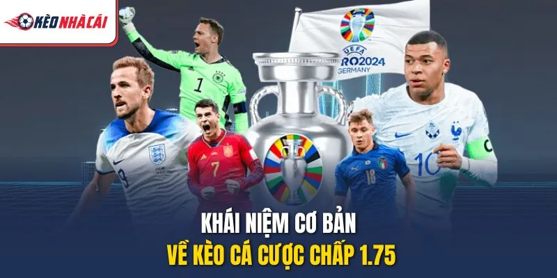 Khái niệm cơ bản về kèo cá cược chấp 1.75