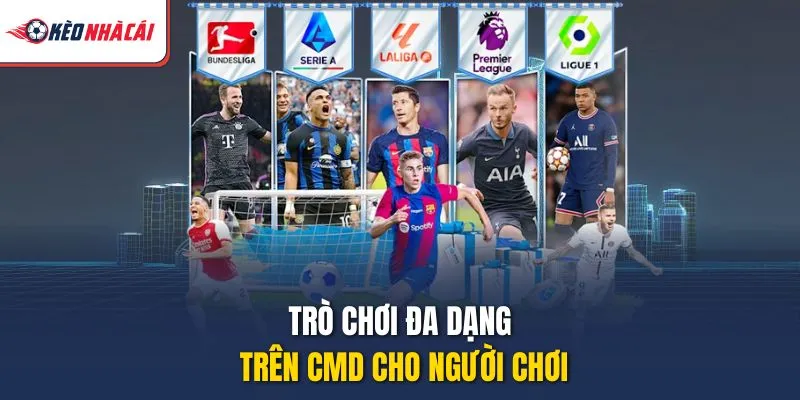 Trò chơi đa dạng trên CMD cho người chơi